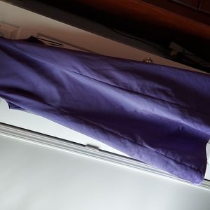 Purple Plain Puffy slip dress